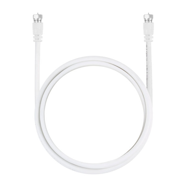 Cable antena blanco 1,5 m F/F Dintel