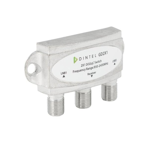 Disecq lnb with 2 inputs and 1 output